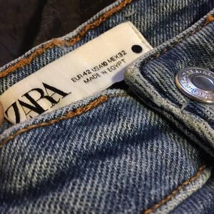 Zara Classic Blue Denim Pants